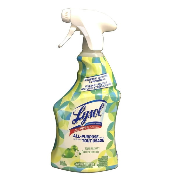 Lysol All Purpose Cleaner, Trigger, Apple Blossoms, 650 ml Walmart