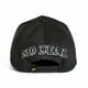 thumbnail image 4 of VAGO Style Gorra NO FEAR Negra Ajustable de Moda con Visera Curva Negra, 4 of 5