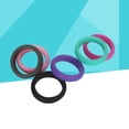 thumbnail image 3 of EeaseCA 6pcs Silicone Rubber Rings Wedding Bands for Gym Sports Every Day Use(Size 7), 3 of 7
