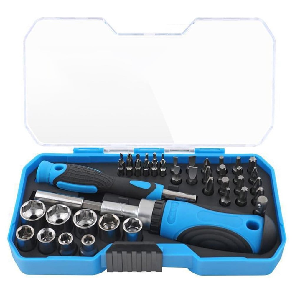 yaaqii 34-in-1 Magnetic Ratchet Screwdriver Set: Versatile Tools for Every Repair!