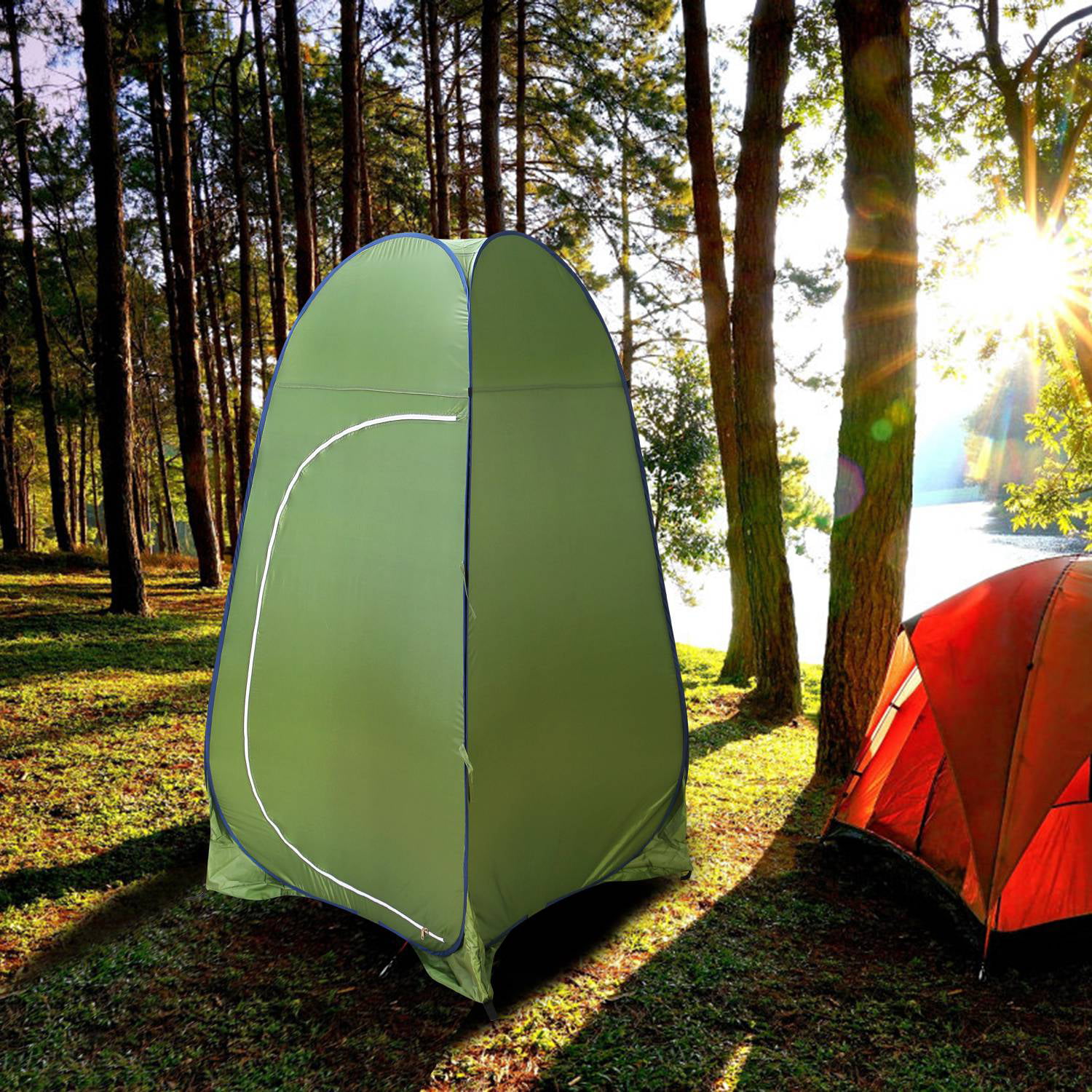 Pop-Up Tent Outdoor Camping Toilet Shower Instant Changing Privacy Room Gifts 