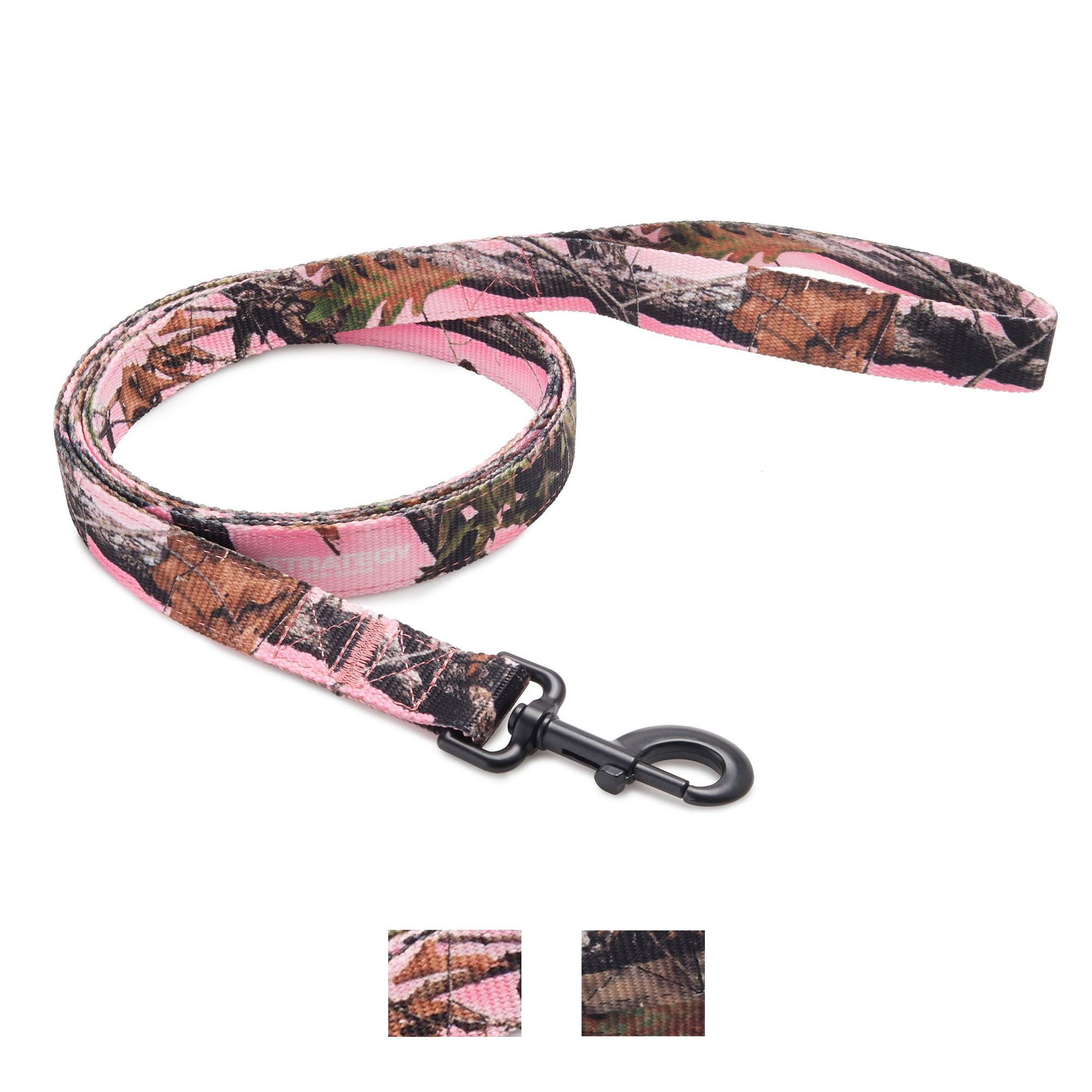 Vibrant Life Patterned Dog Leash, Pink Camo, 5ft,1in