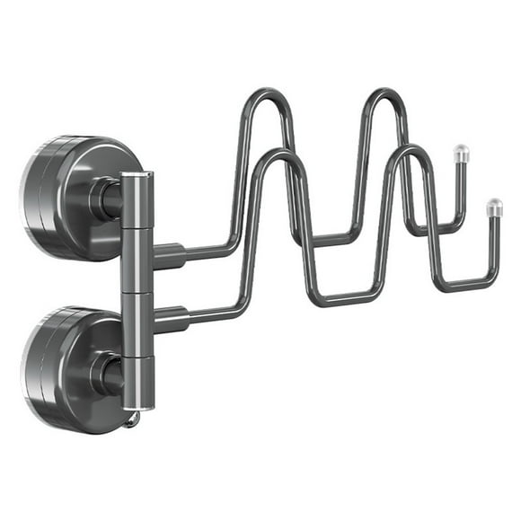 Estantería para zapatos del balcón ahorradora de espacio con ventosa: Plegable, Resistente al agua y Multifuncional ¡