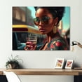thumbnail image 2 of Designart African American Woman II Canvas Wall Art, 2 of 5