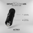 thumbnail image 4 of Microfono Gamer Acteck DEVO PLUS MC455 Tripie USB-C Negro AC-936446, 4 of 6