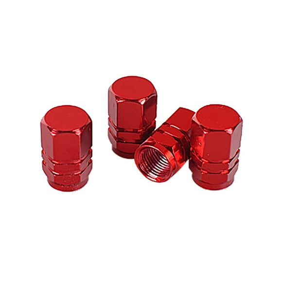 asddcavvf 4pcs Aluminum Alloy Valve Caps Valve Stem Cars Motorcycles Valve Stem