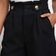 thumbnail image 5 of Pantalones cortos sueltos de cintura alta con volantes de pierna ancha informales de Color sólido a la moda para mujer Fridja fhjkhfk458471, 5 of 7