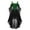 Z3-Green, variant on Shadoumai Goth Dress for Women Bell Sleeve Lace Up Steampunk Dresses Cold Shoulder Halloween Outfits High Low Medieval Clothes