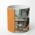 thumbnail image 2 of Carolines Treasures DAC1799CDL 10 oz Unisex Pomeranian Fall Kitchen Pumpkins Decorative Soy Candle, 2 of 5