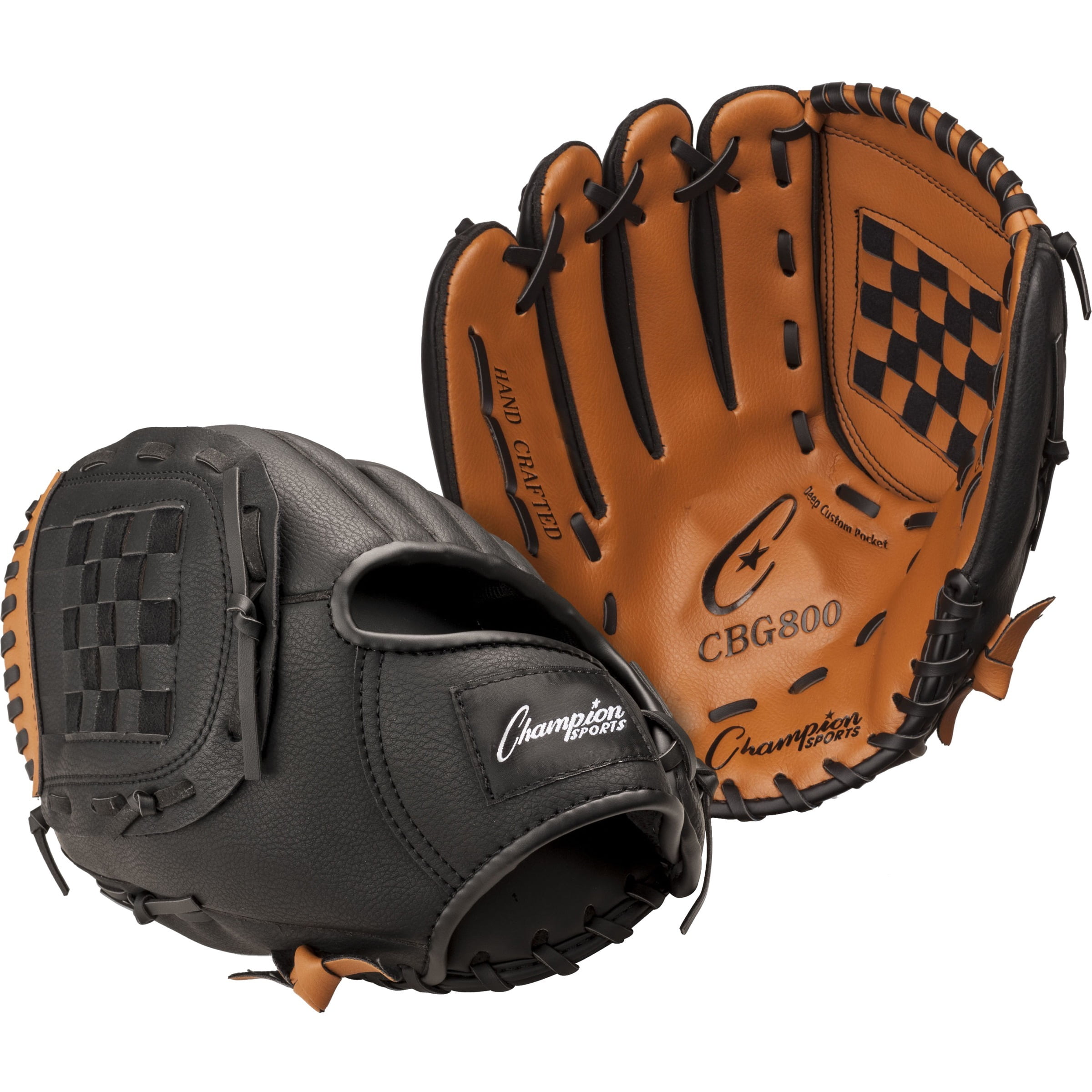 Champion Sports 12 Inch Synthetic Leather Glove Right Hand Walmart Com