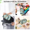thumbnail image 7 of Nylon Fish Mouth Pencil Case with Large Capacity Zipper Pencil Pouch Cute Otter Pattern Pencil Bag Organizers, 7 of 7