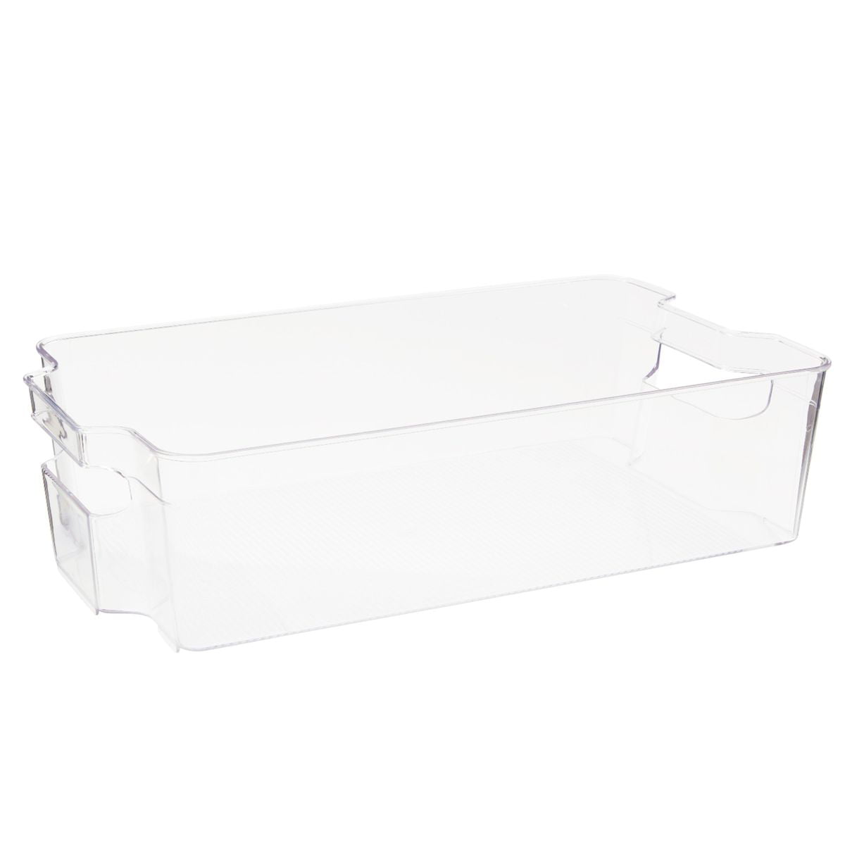 Novo Organisers Clear Plastic Kitchen Basket pack of 4