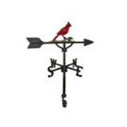 Montague Metal Products WV-225-NC 200 Series 32 In. Color Cardinal Weathervane