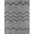thumbnail image 1 of Amer Rugs BRY547696 7,06 x 9,06 Po Shag Design Collection Bryant Huître - Gris, 1 of 1