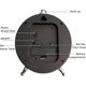 thumbnail image 5 of Silent Non-Ticking Retro Alarm Clock,Roman Dial Small Clocks,Super Alarm Silent Round Metal Table Clocks, 5 of 5