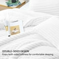 thumbnail image 5 of BEDELITE Fleece Twin Comforter Set -Super Soft & Warm Fluffy Bright White Bedding, Luxury Fuzzy Heavy Bed Set for Winter with 1 Pillow case, 5 of 9