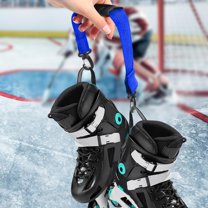 Colaxi Inline Roller Skate Shoes Strap Skating Shoes Hanging Handle Buckle Ski Boots Carrier Strap for Skateboarding Kids Men Women blue