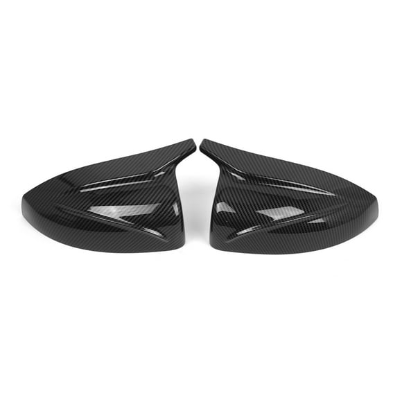 2pcs Side Mirror Cover Rearview Mirror Housing Replacement for Audi A3 S3 RS3 Models 2014-2020