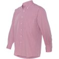 thumbnail image 2 of Van Heusen Mens Gingham Check Shirt, M, Ash, 2 of 5