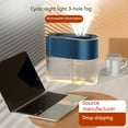 thumbnail image 4 of Cool Mist Humidifiers for Bedroom, 2.2L Top-Fill Air Humidifier & Essential Oil Diffuser with Ambient Light, 3 Mist Levels, Quiet Operation, 15-Hour Duration, Humidifiers for Large, 4 of 7