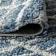 thumbnail image 3 of JONATHAN Y MALIBU SHAG 8 x 10 Area Rug, Ankara Vintage Medallion - Blue/Ivory, MBS101B-8, 3 of 10