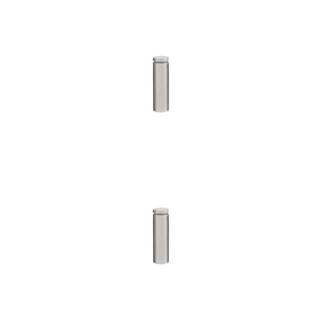 Speravity Publicidad tornillo separador vidrio duradero espejo clavo a prueba de óxido a prueba de arañazos tuerca ligera perno soporte para colgar en la 16x50mm 2piezas Speravity CBP341441