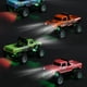 thumbnail image 2 of Vogacara Mini Rc camión y remolque 1/64 Control remoto Monster Rc USB recargable cuerpo luces Monster Car Juguetes A, 2 of 6
