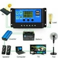 thumbnail image 3 of 10-60A controller auto focus and MPPT solar panel regulator charging control 30A, 3 of 5