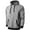 vw5001.100_gry, variant on Ma Croix Mens Lightweight Marled Pullover Hoodie Texture Brushed Fleece
