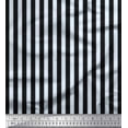thumbnail image 1 of Soimoi Black Cotton Cambric Fabric Spiral & Geometric Printed Fabric 1 Yard 56 Inch Wide, 1 of 3