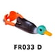 thumbnail image 1 of Señuelo flotante para pesca tipo tractor | Señuelo giratorio con forma de cara de pato | Señuelo de plástico blando para pesca de lubina en agua dulce al aire libre, 1 of 2