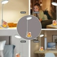 thumbnail image 5 of EGNMCR Desk Lamp LED Small Stone Table Lamp Desk Lamp, Desk Lamps For Home Office, White Desk Light For Kids, Desktop/Computer Study Lamps For Bedrooms, Rechargeable Desk Lamp, 5 of 5