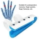 thumbnail image 1 of Férulas para Dedos Protección para Dedos Ortesis de Dedo Ajustable con Soporte de Aluminio, Soporte para Dedos Rotos, Dolor de Artritis, Lesiones Deportivas(L) Saludable Fugacal NO, 1 of 7