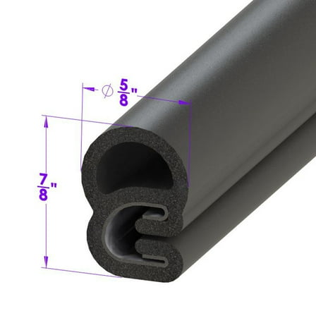 Tailgate Seal - LP 48-E