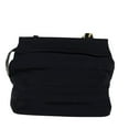 thumbnail image 2 of Pre-Owned Salvatore Ferragamo Vala Shoulder Bag Canvas Navy Canvas Shoulder Bag Bag, 2 of 8