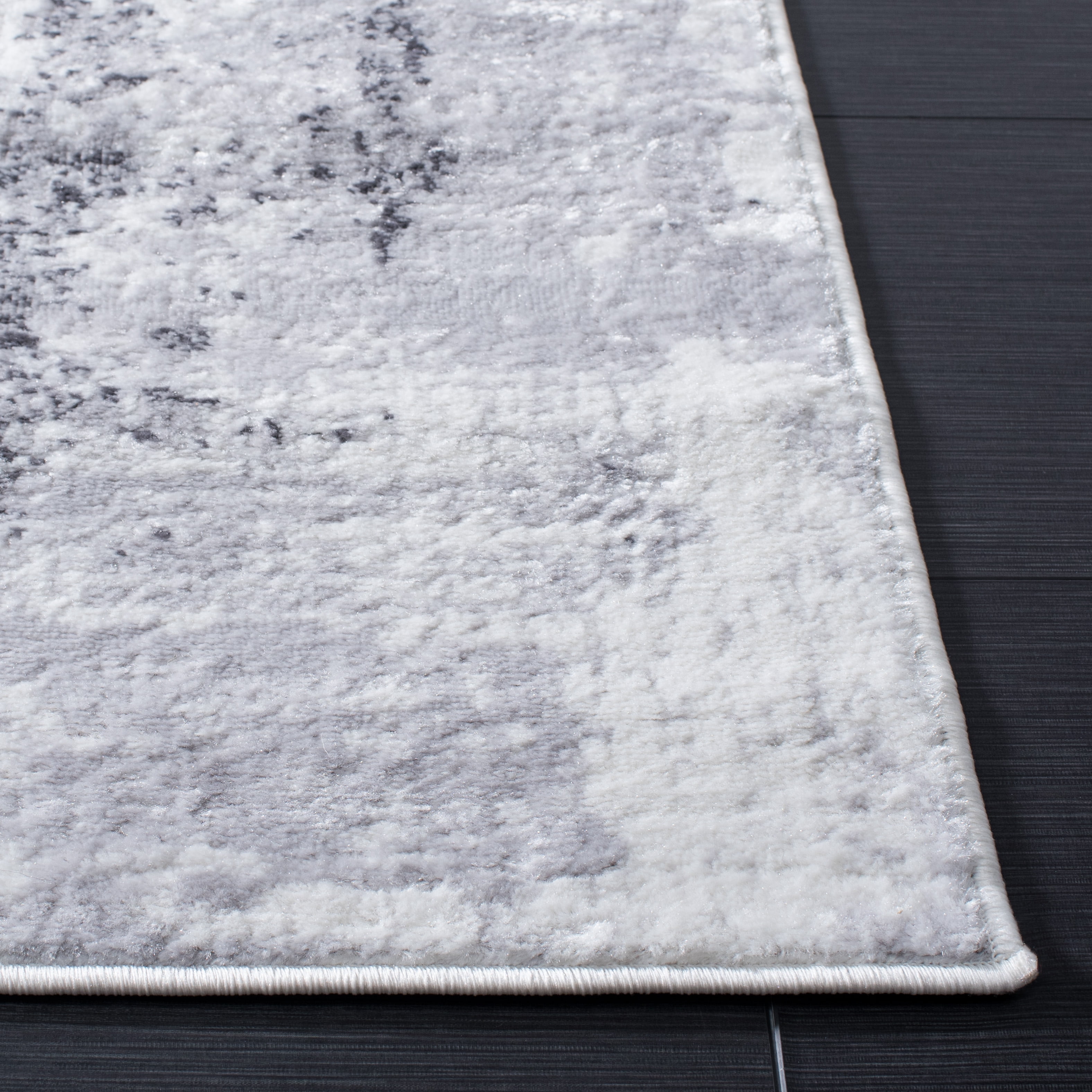 SAFAVIEH Amelia Boyce Abstract Area Rug, Gray/Ivory, 8' x 10'