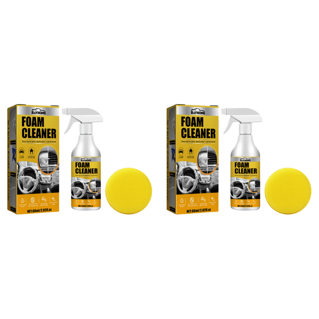 60ml Interior Del Coche Limpiador Agente Limpieza Mantenimiento Lavado