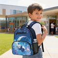 thumbnail image 3 of KUIFORTI Panda Moon Toddler Backpack Girls Kids School Bag with Multiple Organizer Pockets Adjustable Straps Durable for Preschool Kindergarten Back to School Supplies, 3 of 7
