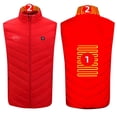 thumbnail image 1 of Usb Charging Block, Unisex Zipper One Control 2 Zone Heating Cotton Jacket, Heated Mens Dress Jacket, 1 of 5