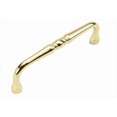 thumbnail image 1 of Hickory Hardware P3076-PB 4 In. Williamsburg Polished Brass Cabinet Pull, 1 of 1