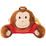 Sweet Seats Adorable Curious George Children's Plush Floor Cushion | Ideal for Children Ages 2 and up | Storage Pocket on Back | 26"W x 14"D x 16"H