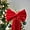 Wine Red, variant on Guvpev Christmas Decorations - Giant Green Xmas Bow - 6FT Oversized Green Velvet Christmas Tree Topper, Christmas Ribbon Gift Bow, Indoor/Outdoor Xmas Decor for Home Wreath/Mantel/Front Door/Wedding