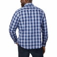 thumbnail image 4 of Izod Men’s Soft Wash Essentials Button-Up Shirt, Blue Multi Large 16-16.5 32-33, 4 of 5