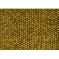 thumbnail image 1 of Ahgly Company Indoor Rectangle Abstract Yellow Modern Area Rugs, 8' x 12', 1 of 4