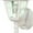White/Off-White, variant on 1 Light - 18 in. Wall Lantern - Clear Seed Glass