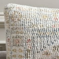 thumbnail image 4 of SAFAVIEH Elysa 18" x 18" Contemporary Gold Abstract Cotton/Polyester Decorative Pillow, 4 of 6