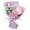 Purple, variant on dianhelloya Faux Bouquet Not Wither High Color Fastness Realistic Appearance Fadeless No Watering Wonderful Gift Long Lasting Simulation Carnation Rose Soap Bouquet for Dating