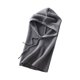 thumbnail image 1 of Bufanda con Capucha de Punto Qarigey Gris Oscuro, 1 of 6