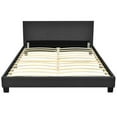 thumbnail image 2 of Spaco Full Bed Frame Upholstered Platform with Headboard Wood Slat, Upholstered Platform Bed, Adjustable Headboard Design, Strong Weight Capacity, No Box Spring Needed, Easy Assembly, Gray, 2 of 3