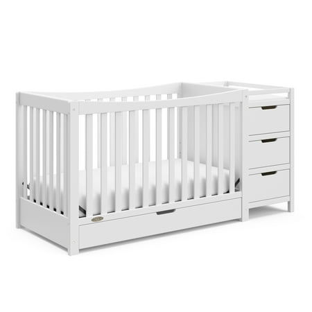 UPC 056927096145 product image for Graco Remi 4-in-1 Convertible Baby Crib and Changer  White | upcitemdb.com